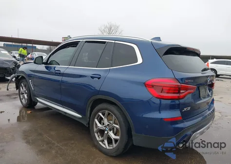 2020 BMW X3 Sdrive30I z USA, uszkodzony, nr VIN 5UXTY3C06L9B36699
